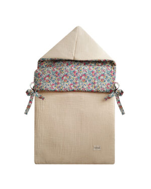 Saco Capazo Liberty Matilda y Bambula Ecru