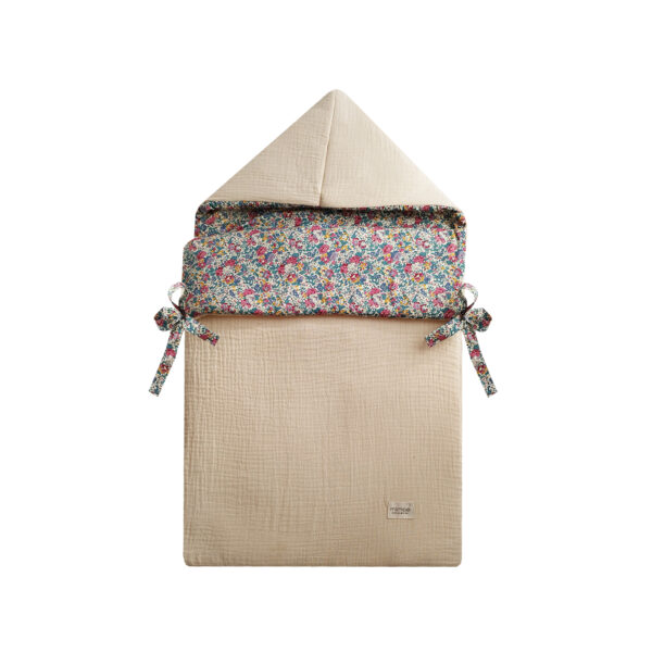 Saco Capazo Liberty Matilda y Bambula Ecru