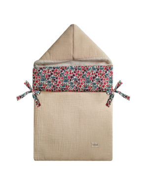 Saco Capazo Invierno Liberty Bera y Bambula Ecru