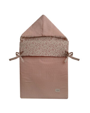 Saco Capazo Liberty Nikole y Plumeti Rosa