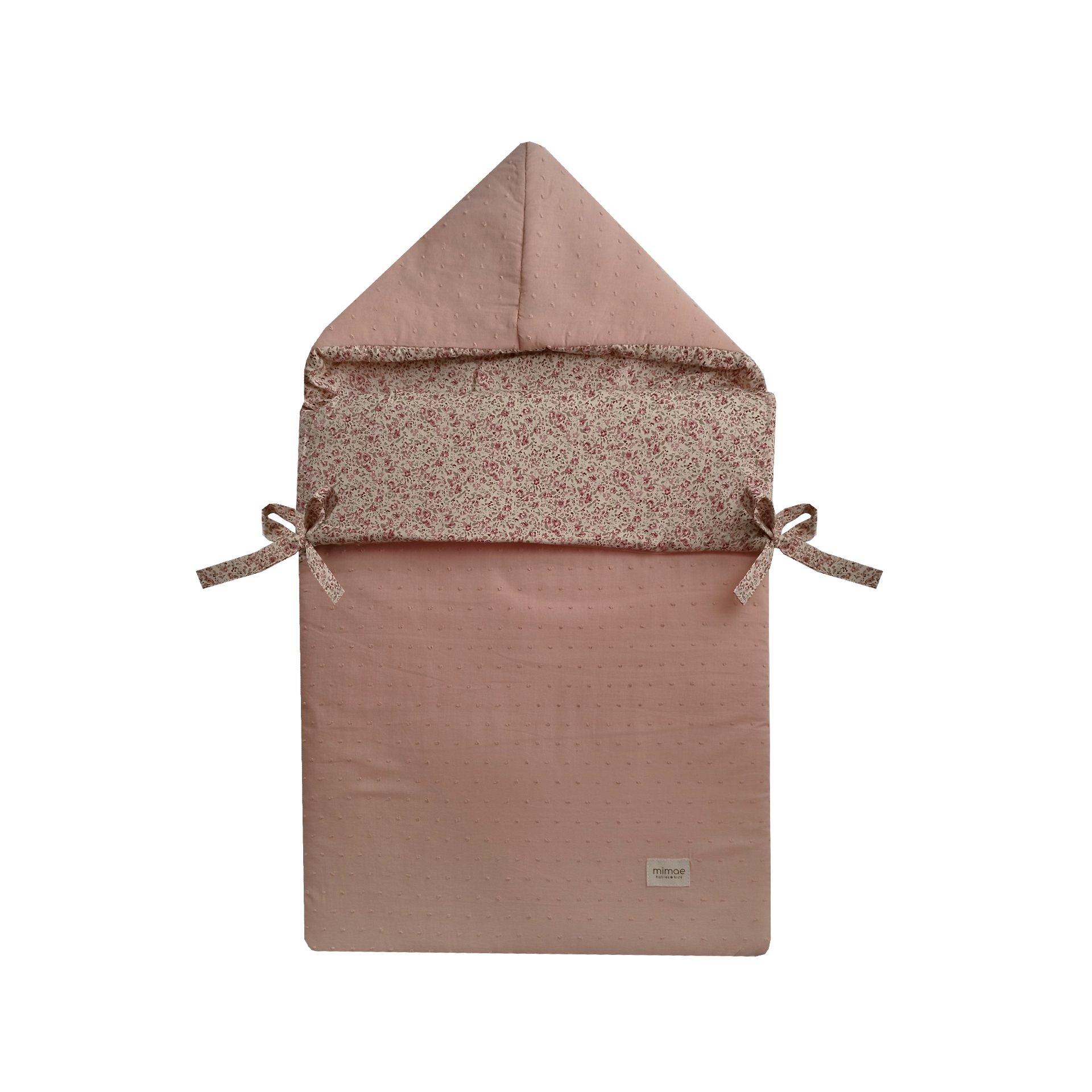 Saco Capazo Liberty Nikole y Plumeti Rosa