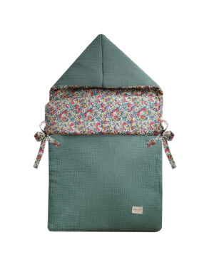 Saco capazo Liberty Matilda y Bambula Menta