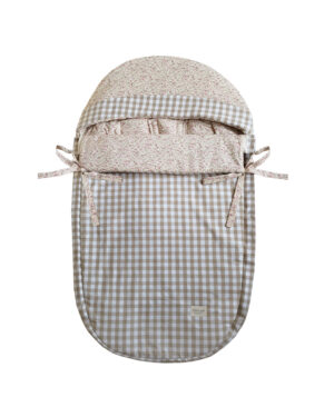 Saco yoyo Liberty Nikole y Vichy Beige