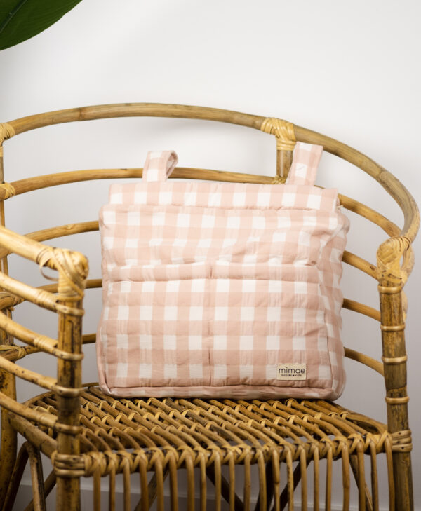 Bolso Big Vichy XL Rosa - Imagen 2