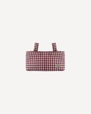 Bolso Mini Vichy Granate