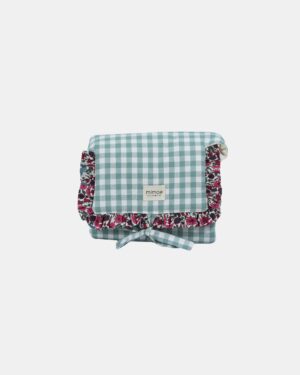 Cambiador de viaje vichy menta y Liberty Bera