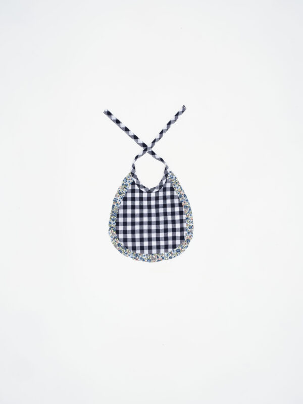 Babero vichy navy volante Paul