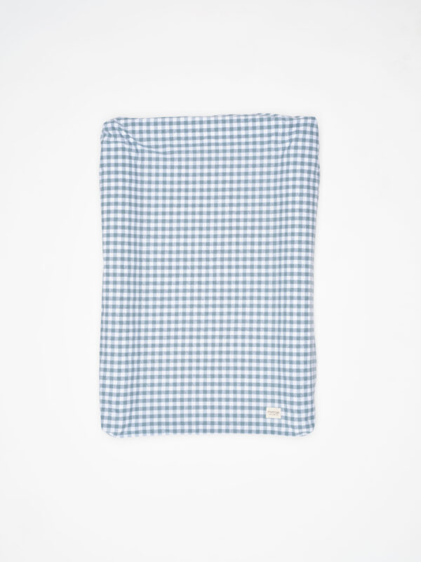 Funda de cambiador vichy menta