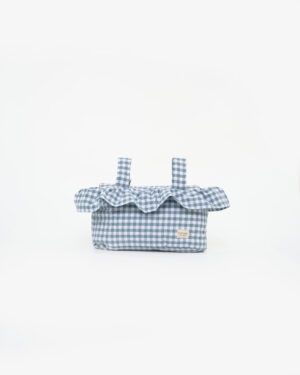 Bolso volante vichy menta