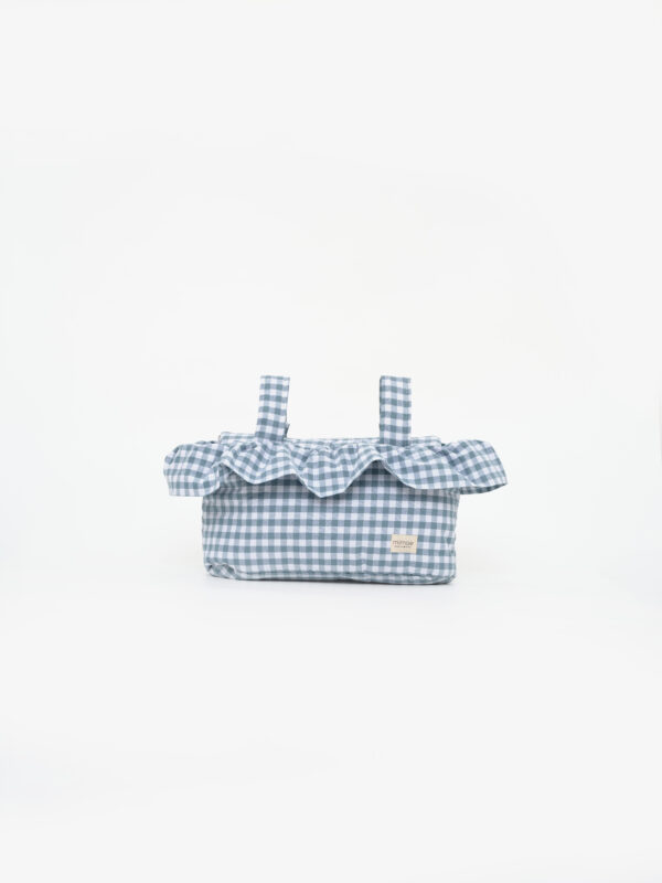 Bolso volante vichy menta
