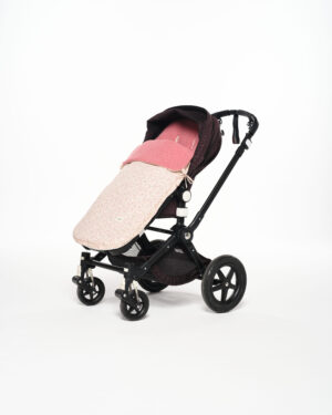 Saco Universal Invierno - Liberty Nikole + Borrego rosa
