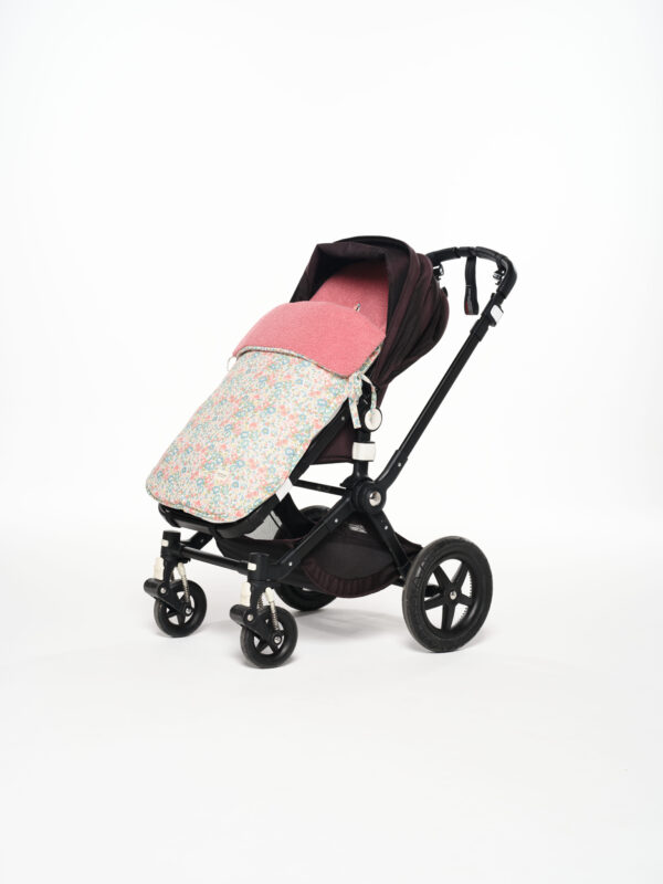 Saco universal invierno Alize+borrego rosa