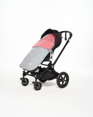 Saco universal invierno Niko+borrego rosa