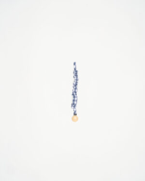 Chupetero vichy azul