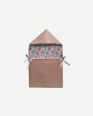 Saco Capazo Liberty Lucía y Plumeti Rosa