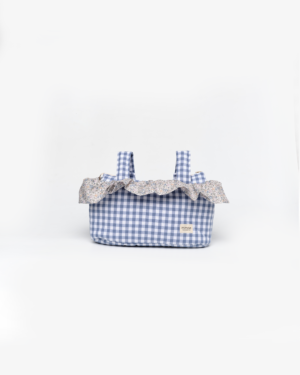 Bolso volante Louise&vichy azul
