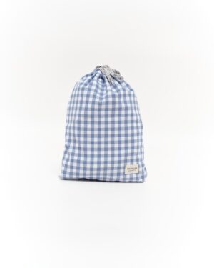 Bolsa multiusos vichy azul&Louise